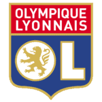 Olympique Lyonnais football club logo with lion and L letter.
