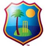 Logo of The Flying Horse pub featuring a palm tree, sun, and cricket stumps.