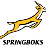 Springboks rugby team logo displayed at The Flying Horse pub.