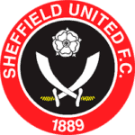 Official Sheffield United F.C. badge with red, black, and white design.