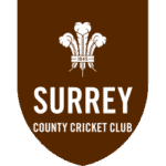 The Flying Horse pub logo with county cricket club emblem in Surrey.