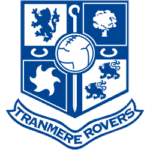Exterior view of The Flying Horse pub in Tranmere Rovers colours.